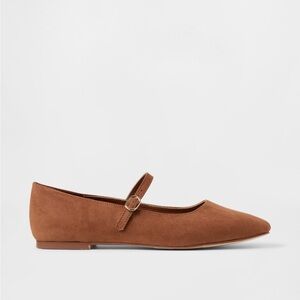 NWT GAP Vegan Suede Mary Jane Flats
